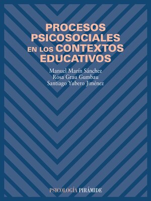 cover image of Procesos psicosociales en los contextos educativos